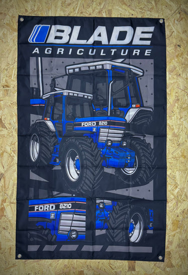 Ford 8210 Tractor Window Banner - Blade Performance UK