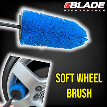 Soft Car Wheel Cleaning Brush - Blade Performance UK