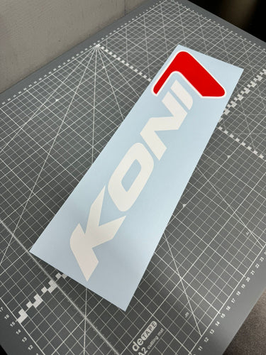 Large Koni Car Window Sticker - Blade Performance UK