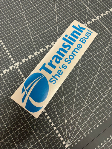 Translink Car Window Sticker - Blade Performance UK