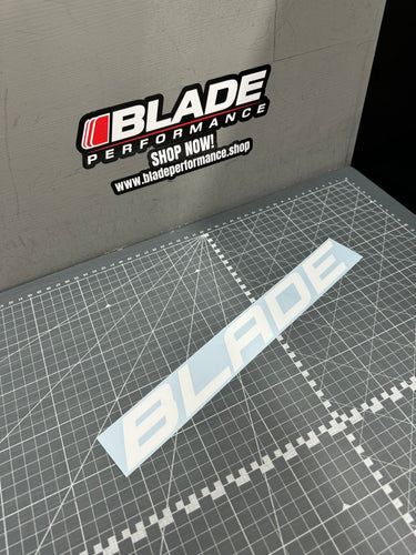 Blade Rear Car Window Sticker - Blade Performance UK