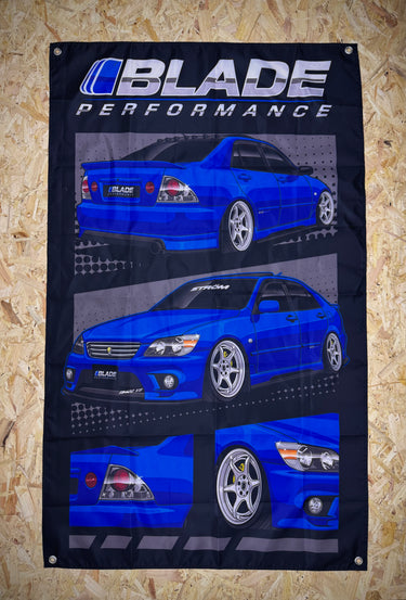 Lexus IS200 V8 XL Car Window Banner - Blade Performance UK