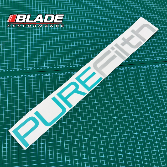 60cm Pure Filth Large Window Sticker