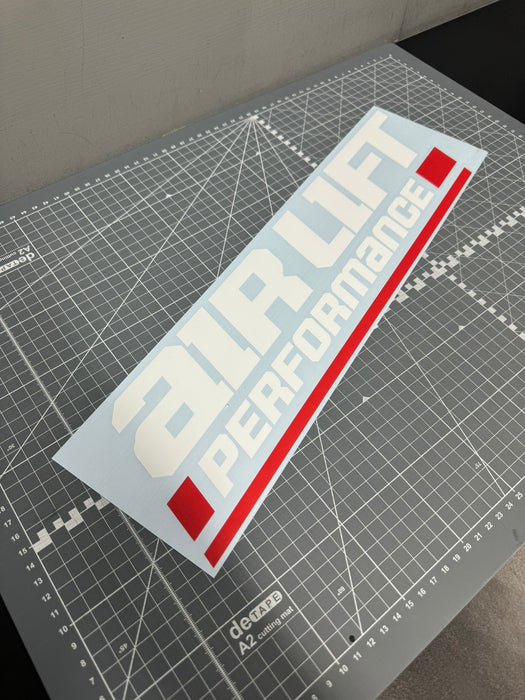 Large Air Lift Window Sticker