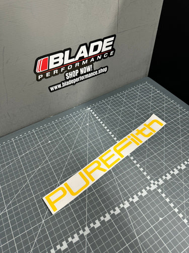 Pure Filth Car Window Sticker - Blade Performance UK