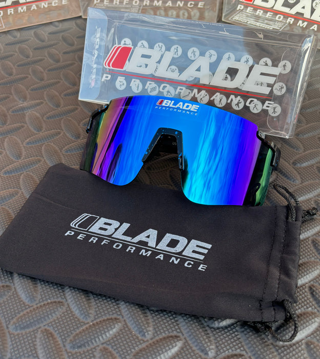 Atlantic Blue Blade Sunglasses