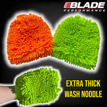 Extra Thick Car Wash Noodle Sponge - Blade Performance UK