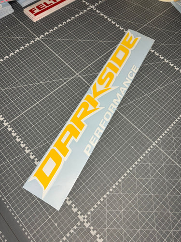 Large Darkside Car Window Sticker - Blade Performance UK