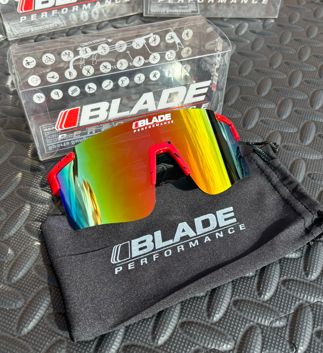 Burnt Flame Blade Sunglasses