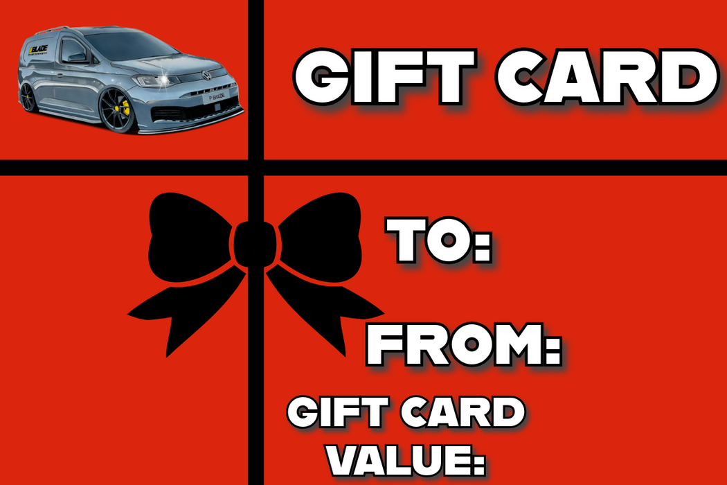 BLADE PERFORMANCE ONLINE GIFT CARD