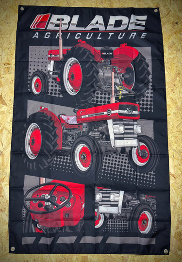 Massey Ferguson 135 XL Tractor Window Banner - Blade Performance UK