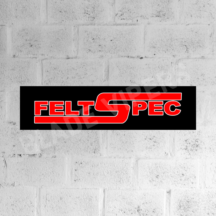 “Felt Spec” Banner