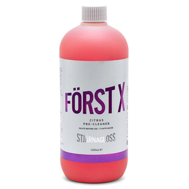 Stjärnagloss Först X Citrus Pre-Cleaner Concentrate 1L — double-strength citrus TFR