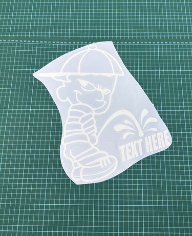 Bad Boy Custom 30x25cm Car Window Sticker - Blade Performance UK