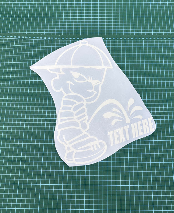 Bad Boy Custom Window Sticker
