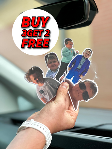 Hasbulla Meme Car Air Fresheners - Multi Pack - Blade Performance UK