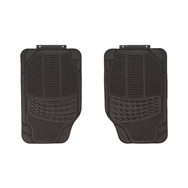Auto Choice PM20 heavy duty rubber car mats, front pair, trim to fit