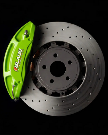 Lime brake caliper paint