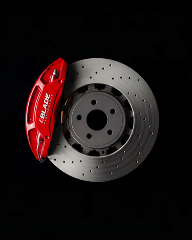 Red brake caliper paint
