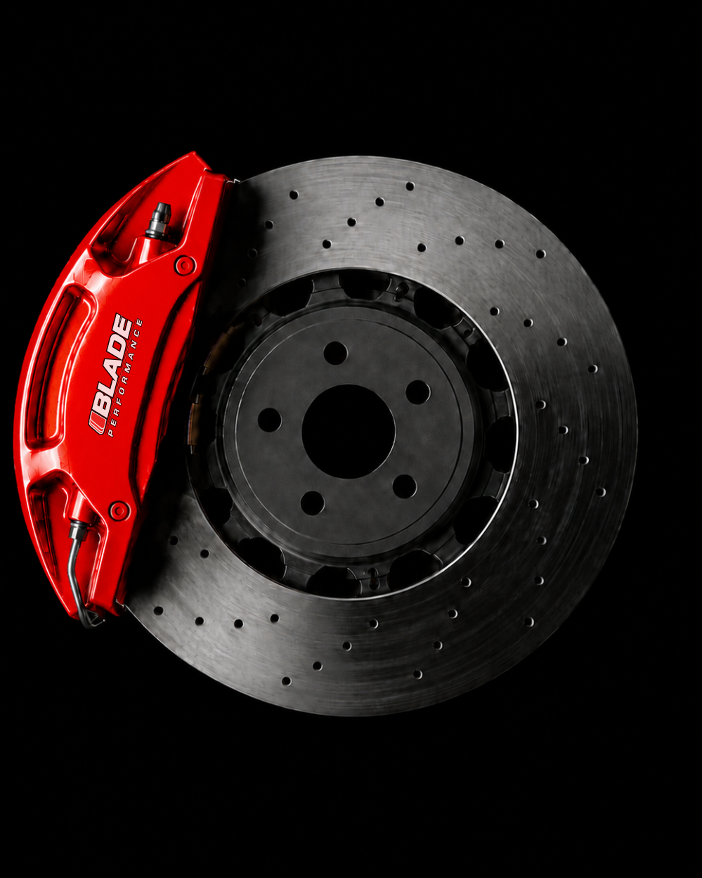 Gloss Red brake caliper paint