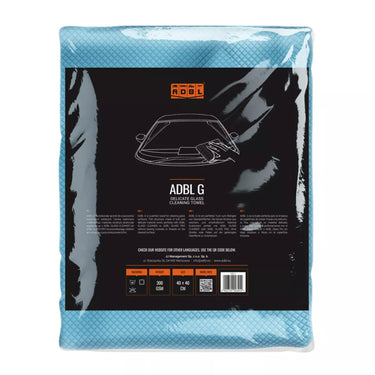 ADBL G delicate glass cleaning towel 40x40cm 300GSM