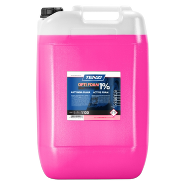 Tenzi Opti Foam Pink 1% Cherry 25L — super concentrated active foam drum for touchless washing