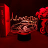 Porsche 911 RGB Desk Light - Blade Performance UK