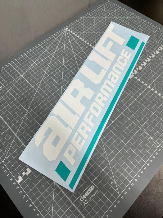 Large Air Lift Window Sticker