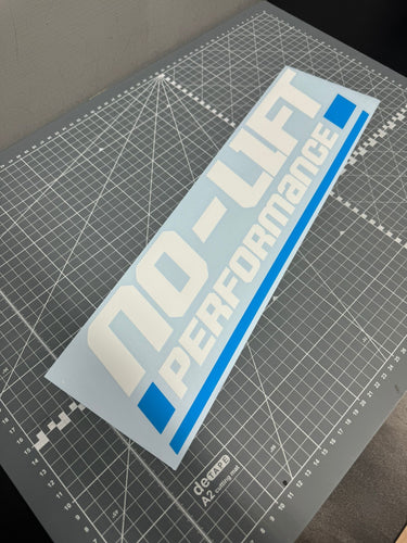 Large No-Lift Window Sticker