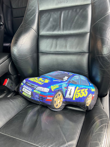 Colin McRae Rally Car Cushion - Blade Performance UK