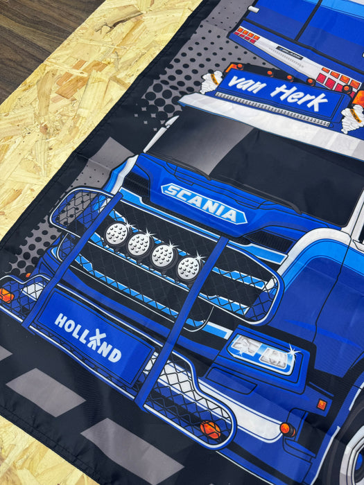 Scania R650 VAN HERK Banner
