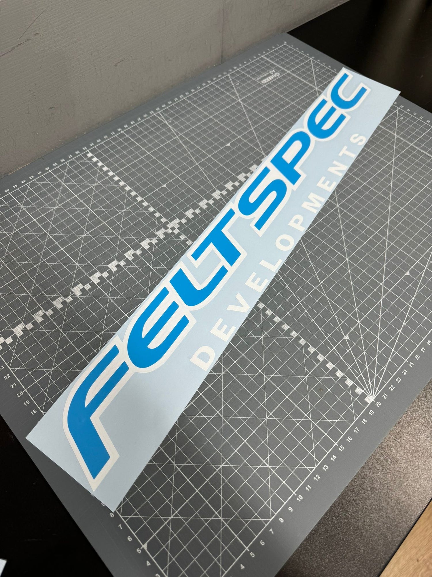 Large Felt Spec Window Sticker Blade Performance