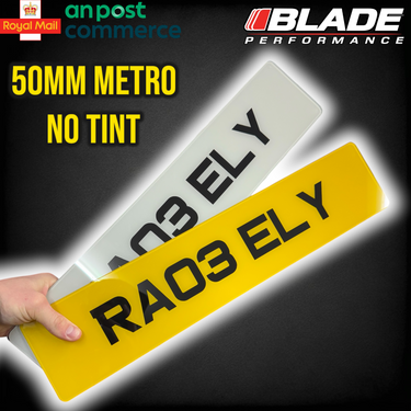 Printed Metro Show Plates(Display Purposes Only)