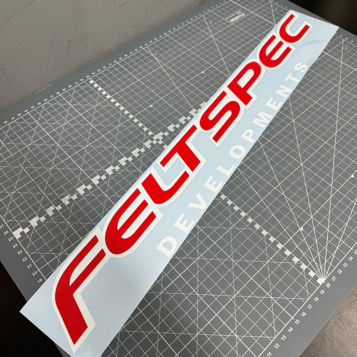 Large Felt Spec Window Sticker – Blade Performance