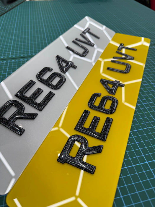 50MM Glitter Gel Plates