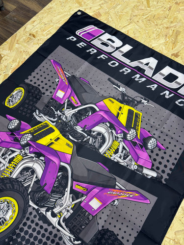 Yamaha Banshee 350 XL Quad Bike Banner - Blade Performance UK