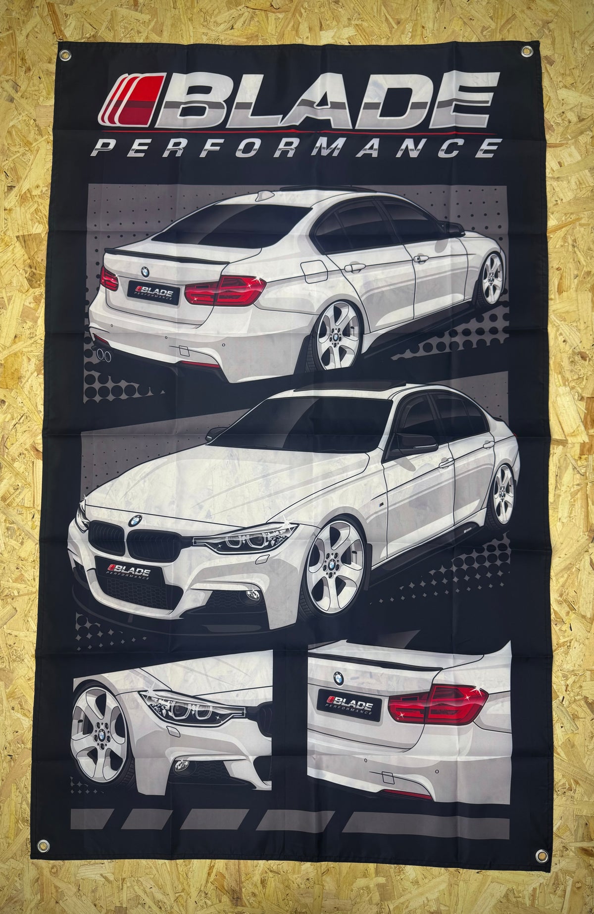 Blade Performance Banners BMW F30 XL Banner — Blade Performance