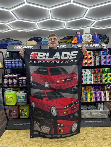 BMW E30 325i XL Car Window Banner - Blade Performance UK