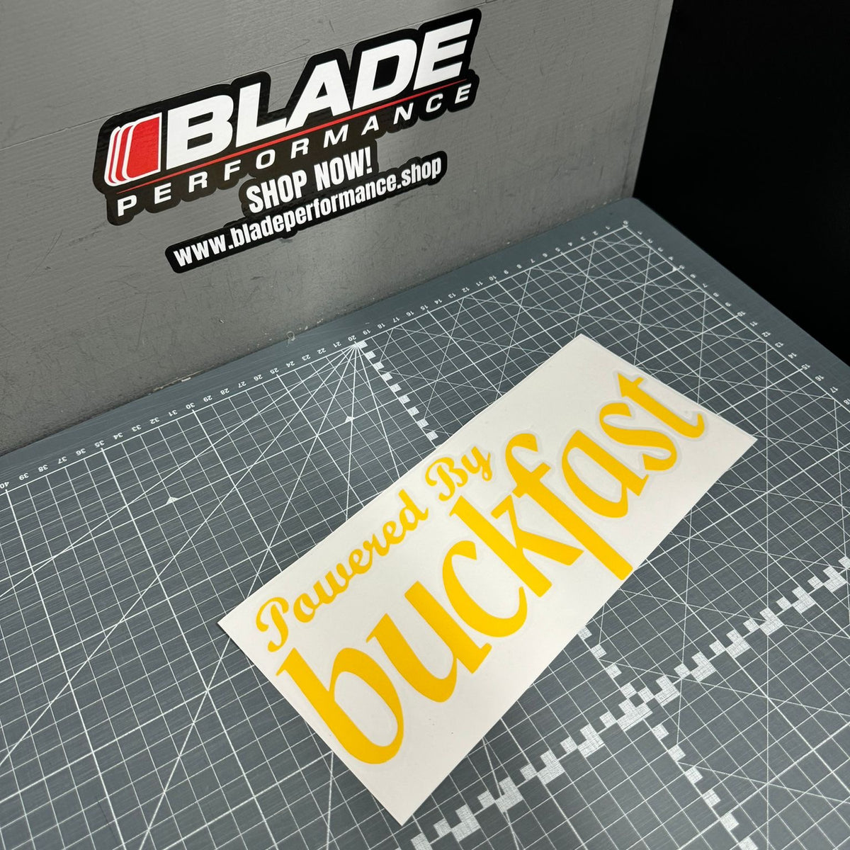 Buckfast Window Sticker – Blade Performance
