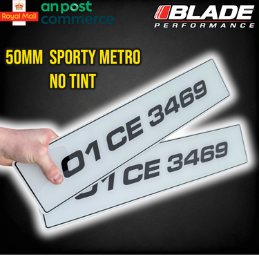 Printed Sporty Metro Show Plates(Display Purposes Only)