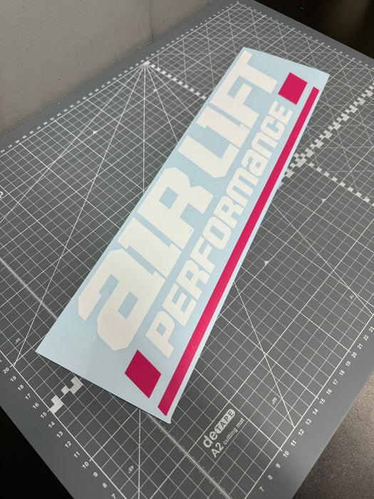 Large Air Lift Window Sticker