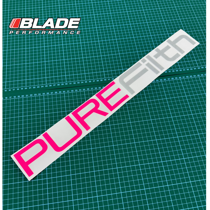 60cm Pure Filth Large Window Sticker