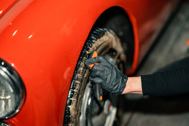 ADBL Tire Brush tyre cleaning brush detail