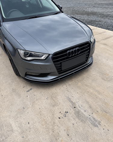 Audi A3 8V S-Line/S3 Front Splitter ABS