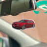 Red VW Mk4 Golf Car Air Freshener - Blade Performance UK