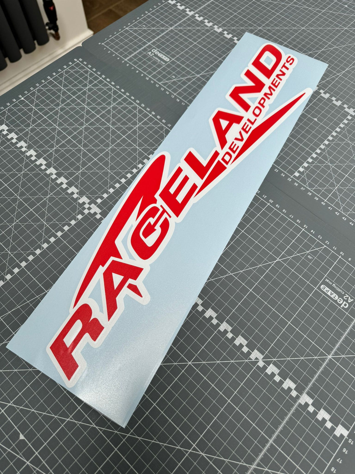Large Raceland Window Sticker — Blade Performance