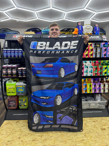 Nissan Silvia S15 Car Window Banner - Blade Performance UK