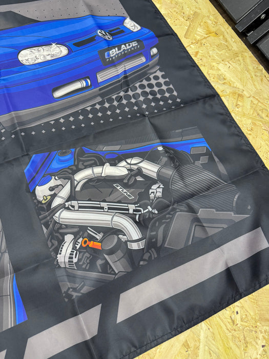 “Blades Mk4 Golf” Banner