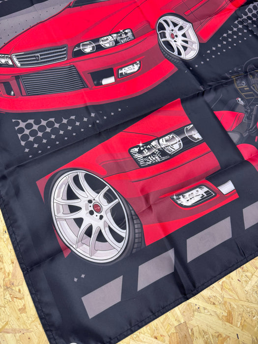 Red JZX 100 Chaser XL Banner