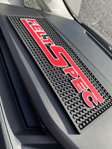 Felt Spec Dash Mat / Beer Mat - Blade Performance UK
